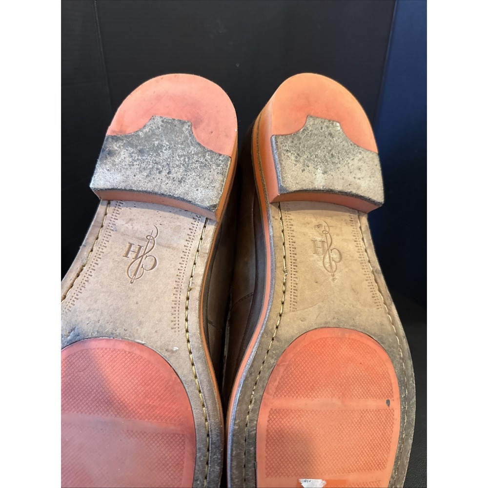 Cole Haan Mens Size 12‎ M Tassels Loafers Brown Leather Shoes Preppy Office - Picture 9 of 14